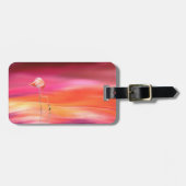 フラミンゴ ラゲッジタグ (正面横)