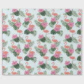 フラミンゴ ラッピングペーパー (フラット)