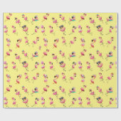 フラミンゴ ラッピングペーパー (フラット)