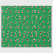 フラミンゴ ラッピングペーパー (フラット)