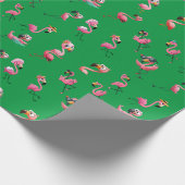 フラミンゴ ラッピングペーパー (角)