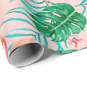 フラミンゴ ラッピングペーパー (ロールコーナー)