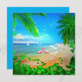 フラミンゴ・ラブ シーズンカード (正面/裏面)