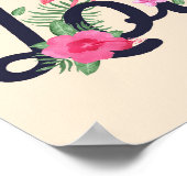 フラミンゴ・ラブ・ポスター ポスター (角)