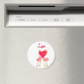 フラミンゴ・ラブ マグネット (インサイチュ (食洗機))