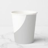 フラミンゴ ラブ 大きな月 ブライダル シャワー 紙コップ (裏面)