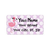 フラミンゴ ラベル (正面)