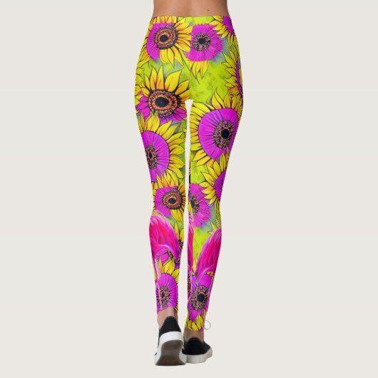 フラミンゴ レギンス (裏面)