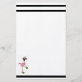 フラミンゴ 便箋 (正面)