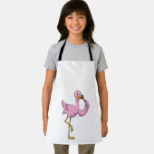 フラミンゴ（口紅） エプロン (インサイチュ)