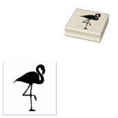 フラミンゴ – 木印 ラバースタンプ (押印)