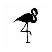 フラミンゴ – 木印 ラバースタンプ (インプリント)