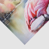 フラミンゴ（水中） 薄葉紙 (詳細)