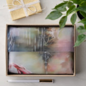 フラミンゴ（水中） 薄葉紙 (ギフト)