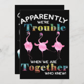 フラミンゴ |炎が問題を起こしたらしい シーズンカード (正面/裏面)