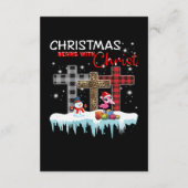 フラミンゴ |燃えるビンゴおもしろい エンクロージャーカード (裏面)