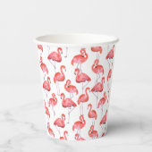 フラミンゴ 紙コップ (裏面)