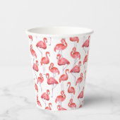 フラミンゴ 紙コップ (正面)