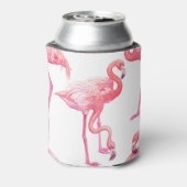 フラミンゴ 缶クーラー (缶裏面)