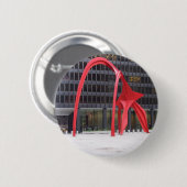 フラミンゴ 缶バッジ (正面&裏面)