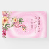 フラミンゴ（花） 横断幕 (横)