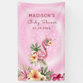 フラミンゴ（花） 横断幕 (縦)