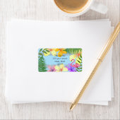 フラミンゴ 返送先住所 ラベル (インサイチュ)