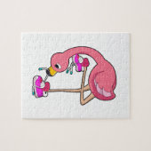 フラミンゴ(靴あり) ジグソーパズル (横)