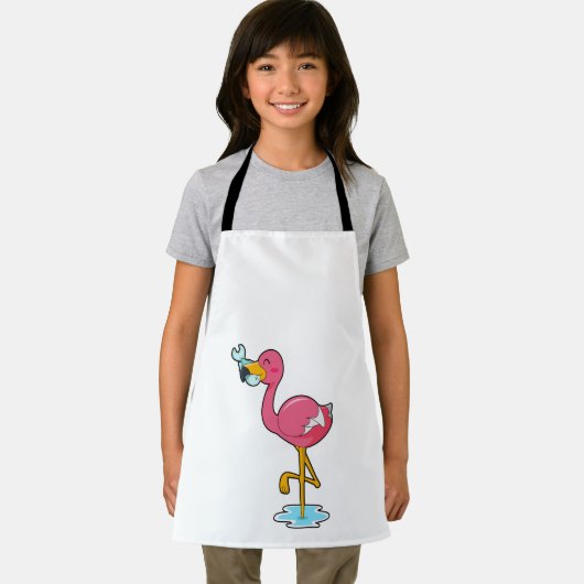 フラミンゴ（魚） エプロン (インサイチュ)