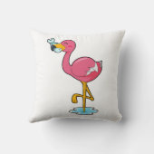 フラミンゴ（魚） クッション (裏面)