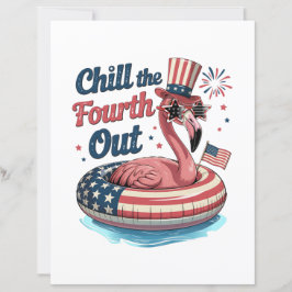 フラミンゴ 4th of July 楽しい独立記念日