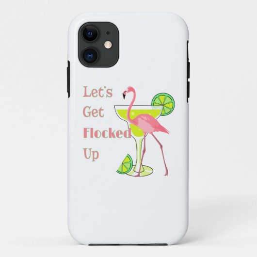 フラミンゴ Case-Mate iPhoneケース (裏面)