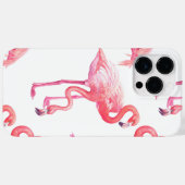 フラミンゴ Case-Mate iPhoneケース (裏面 (横))