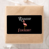 フラミンゴ | Flamingo Whassupフロッカー ラベル (インサイチュ)