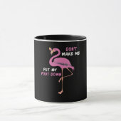 フラミンゴ | Flamingo With Glassesは私を置かない マグカップ (中央)