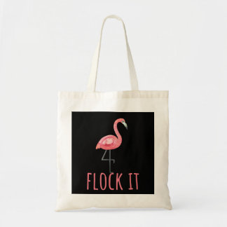 フラミンゴ – Flock Ttピンク動物愛好家 トートバッグ
