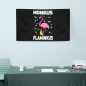 フラミンゴ | Honkus Flaminkus Halloween Flamingoo 横断幕 (トレードショー)