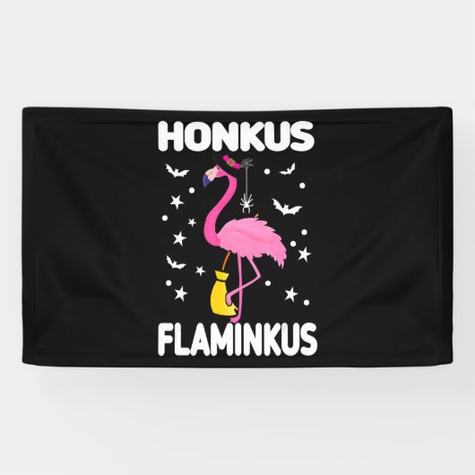フラミンゴ | Honkus Flaminkus Halloween Flamingoo 横断幕 (横)