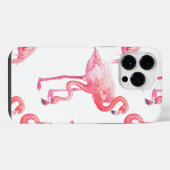 フラミンゴ iPhoneケース (裏面横)