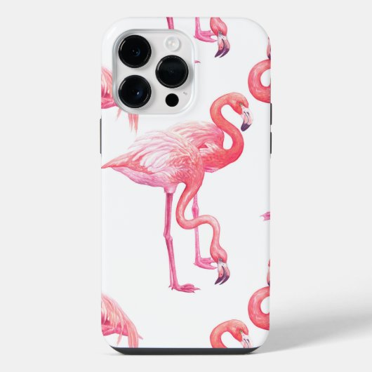 フラミンゴ iPhoneケース (裏面)