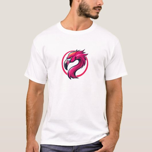 フラミンゴ Tシャツ (正面)
