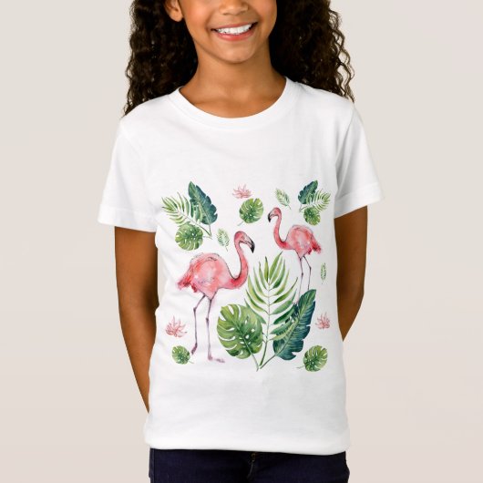 フラミンゴ Tシャツ (正面)