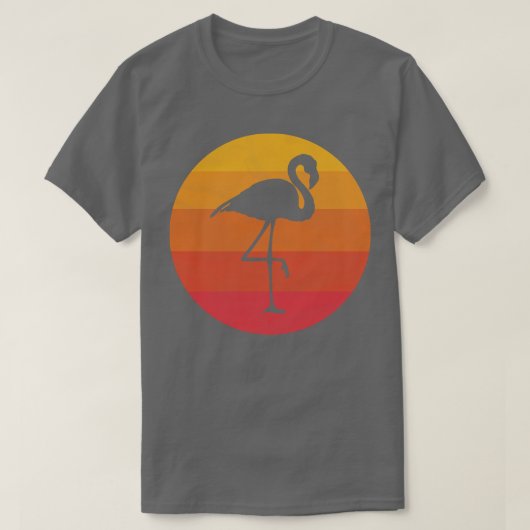 フラミンゴ Tシャツ (デザイン正面)