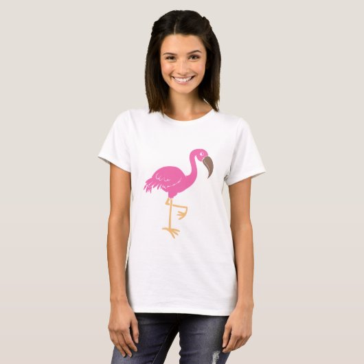 フラミンゴ Tシャツ (正面フル)