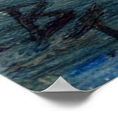 フラミンゴACEOプリント ポスター (角)