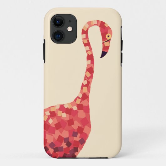 フラミンゴIphone 5ケース Case-Mate iPhoneケース (裏面)