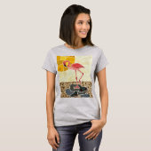 フラミンゴTシャツ Tシャツ (正面フル)