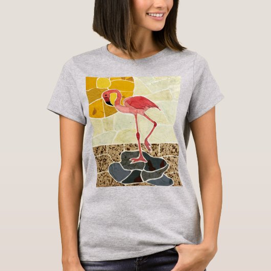フラミンゴTシャツ Tシャツ (正面)
