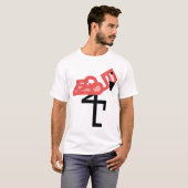 フラミンゴToldemArt Tシャツ (正面フル)