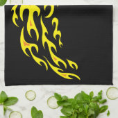 フラミンサッカーボール キッチンタオル (折り畳み)